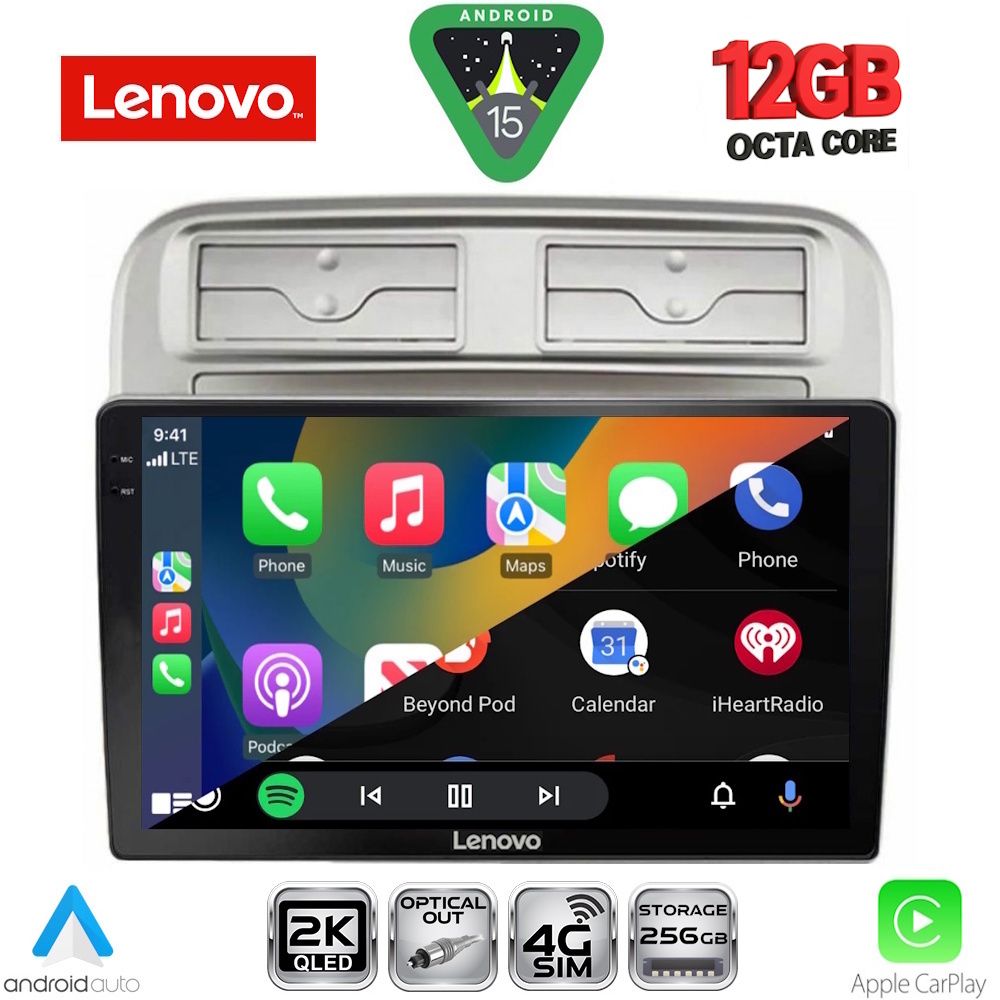 LENOVO SSZ 12128_CPA (9inc) MULTIMEDIA TABLET for FIAT GRANDE PUNTO mod. 2005-2012 - LENOVO SSZ 12128_CPA