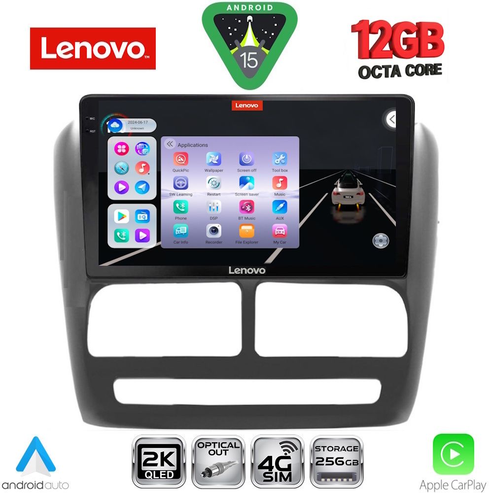 LENOVO SSZ 12137_CPA (9inc) MULTIMEDIA TABLET for FIAT DOBLO mod. 2010-2015 - LENOVO SSZ 12137_CPA