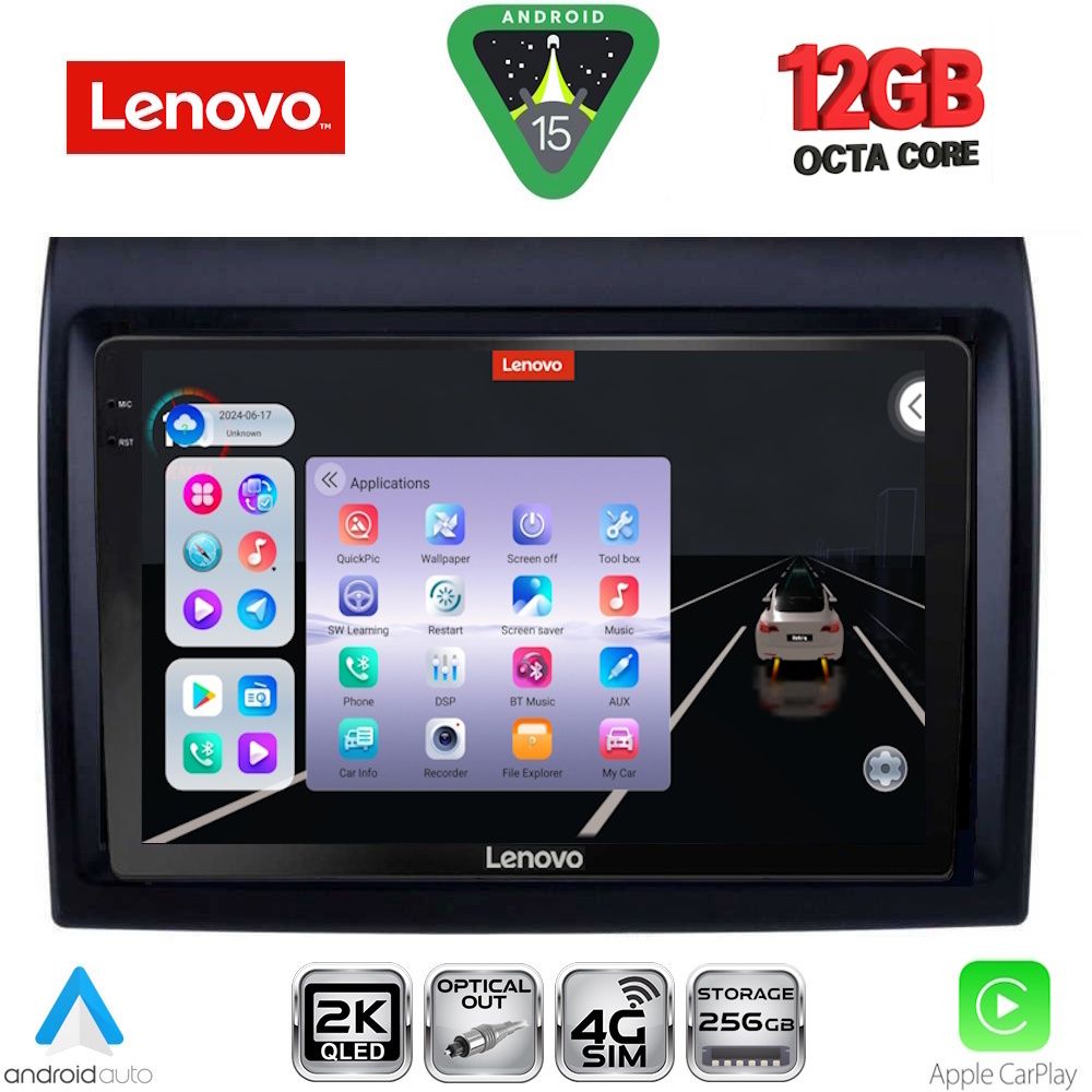LENOVO SSZ 12140_CPA (9inc) MULTIMEDIA TABLET for FIAT DUCATO mod. 2006-2011 - LENOVO SSZ 12140_CPA