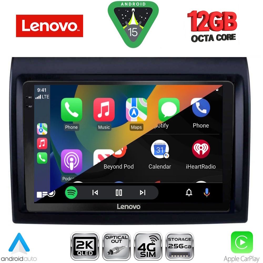LENOVO SSZ 12140_CPA (9inc) MULTIMEDIA TABLET for FIAT DUCATO mod. 2006-2011 - LENOVO SSZ 12140_CPA