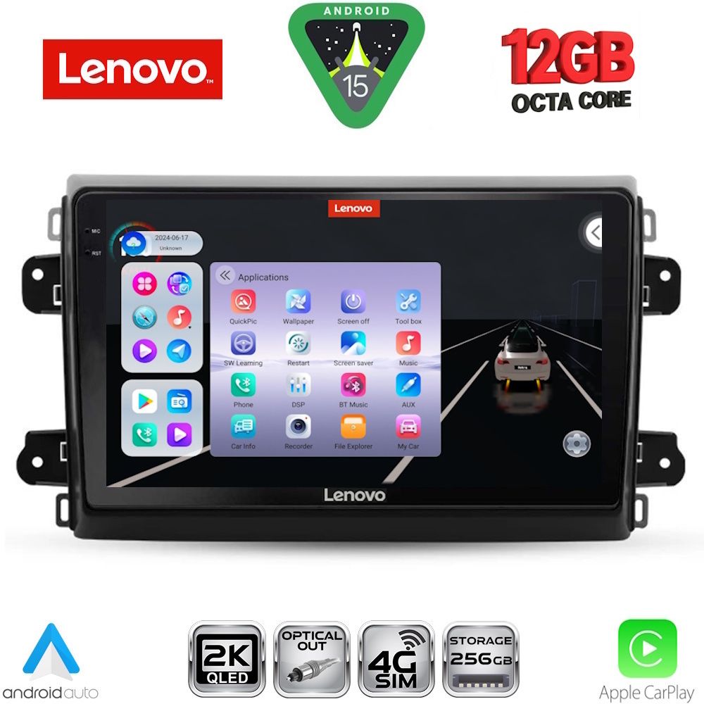LENOVO SSZ 12143_CPA (9inc) MULTIMEDIA TABLET for FIAT DUCATO mod. 2021-2026 - LENOVO SSZ 12143_CPA