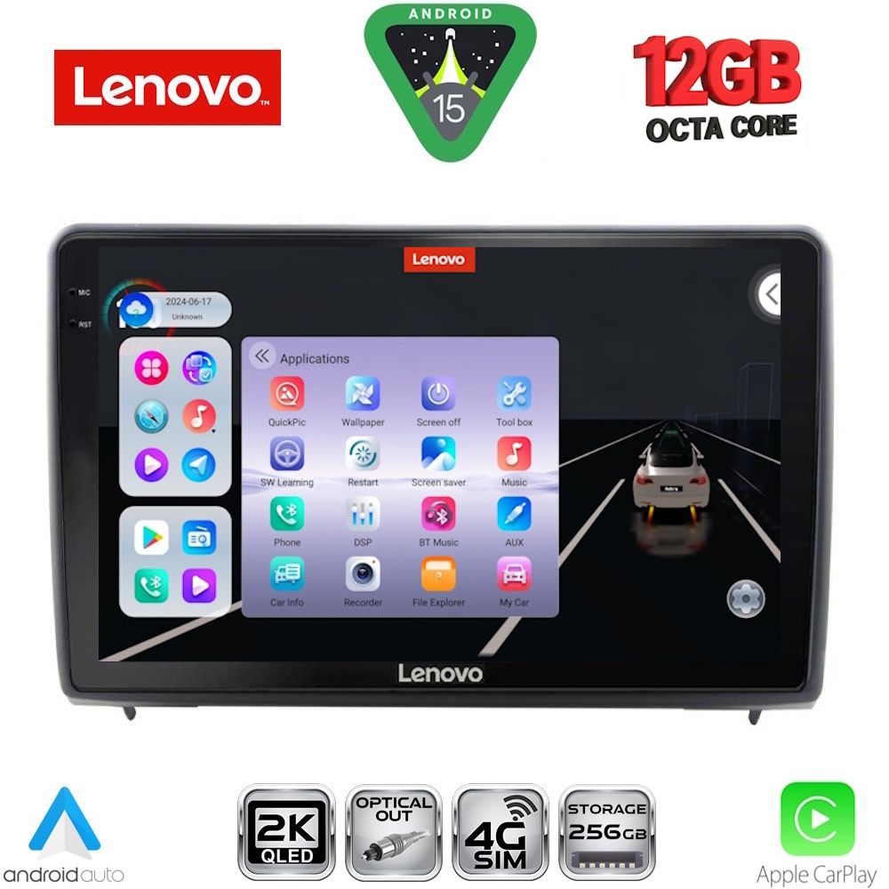 LENOVO SSZ 12151_CPA (10inc) MULTIMEDIA TABLET for FORD ECOSPORT mod. 2018-2023