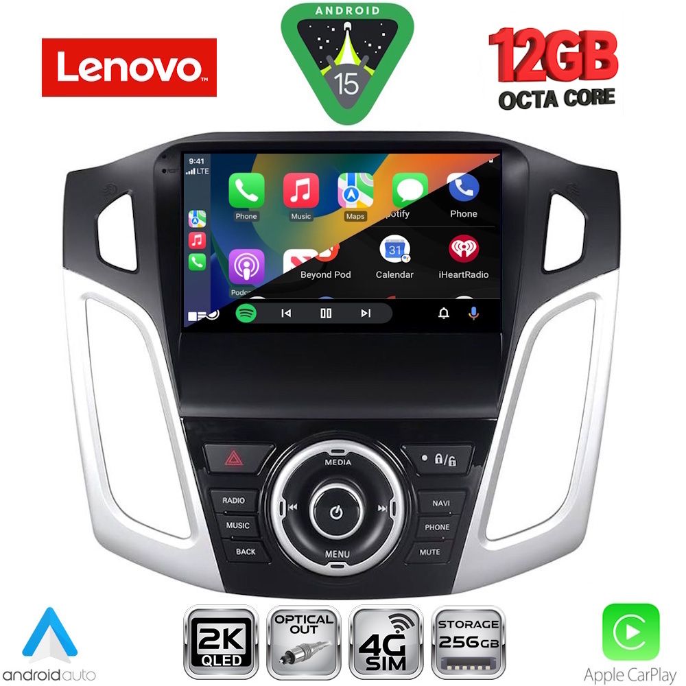 LENOVO SSZ 12157_CPA (9inc) MULTIMEDIA TABLET for FORD FOCUS mod. 2011-2018 - LENOVO SSZ 12157_CPA