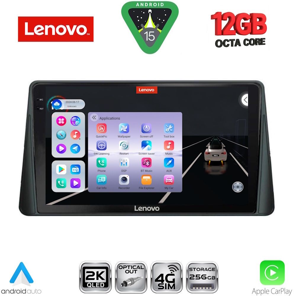 LENOVO SSZ 12158_CPA (9inc) MULTIMEDIA TABLET for FORD FOCUS mod. 2019-2025 - LENOVO SSZ 12158_CPA
