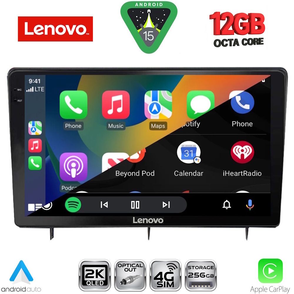 LENOVO SSZ 12192_CPA (10inc) MULTIMEDIA TABLET for HONDA CIVIC mod. 2022-2026 - LENOVO SSZ 12192_CPA