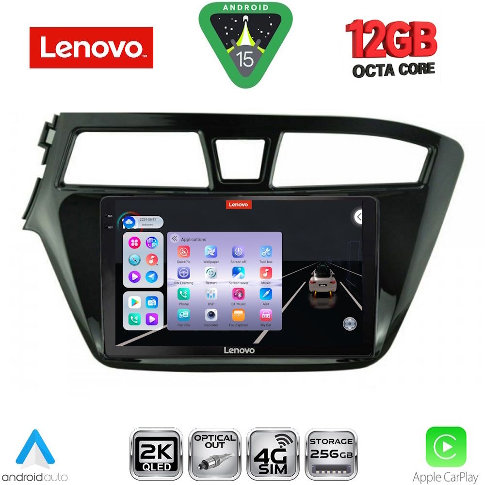 LENOVO SSZ 12229_CPA (9inc) MULTIMEDIA TABLET for HYUNDAI i20 mod. 2014-2019 - LENOVO SSZ 12229_CPA