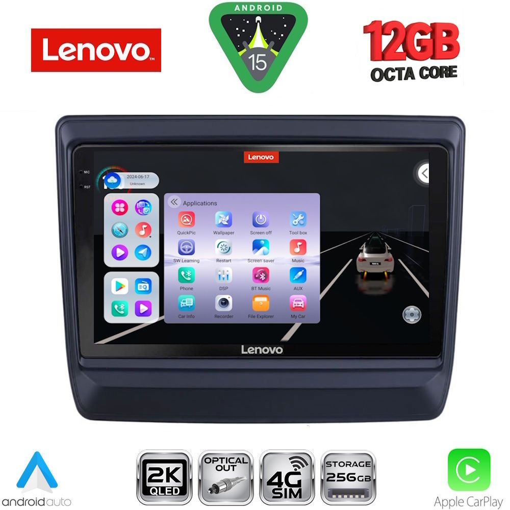 LENOVO SSZ 12256_CPA (9inc) MULTIMEDIA TABLET for ISUZU DMAX mod. 2020-2026 - LENOVO SSZ 12256_CPA