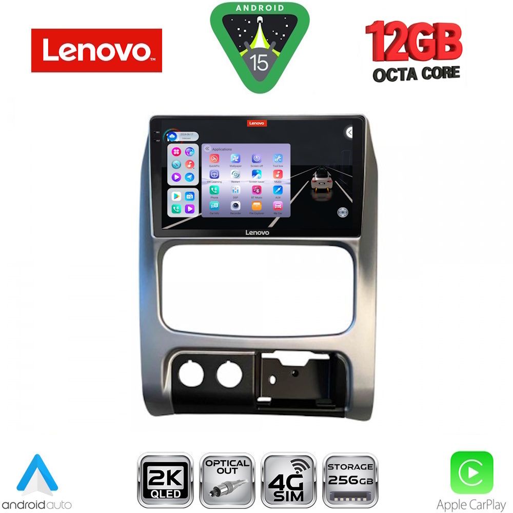 LENOVO SSZ 12269_CPA (9inc) MULTIMEDIA TABLET for JEEP CHEROKEE – LIBERTY mod. 2002-2007 - LENOVO SSZ 12269_CPA