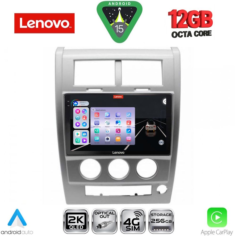 LENOVO SSZ 12270_CPA (10inc) MULTIMEDIA TABLET for JEEP CHEROKEE – LIBERTY mod. 2007-2014 - LENOVO SSZ 12270_CPA
