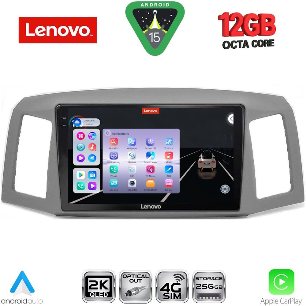 LENOVO SSZ 12281_CPA (10inc) MULTIMEDIA TABLET for JEEP GRAND CHEROKEE mod. 2005-2007 - LENOVO SSZ 12281_CPA