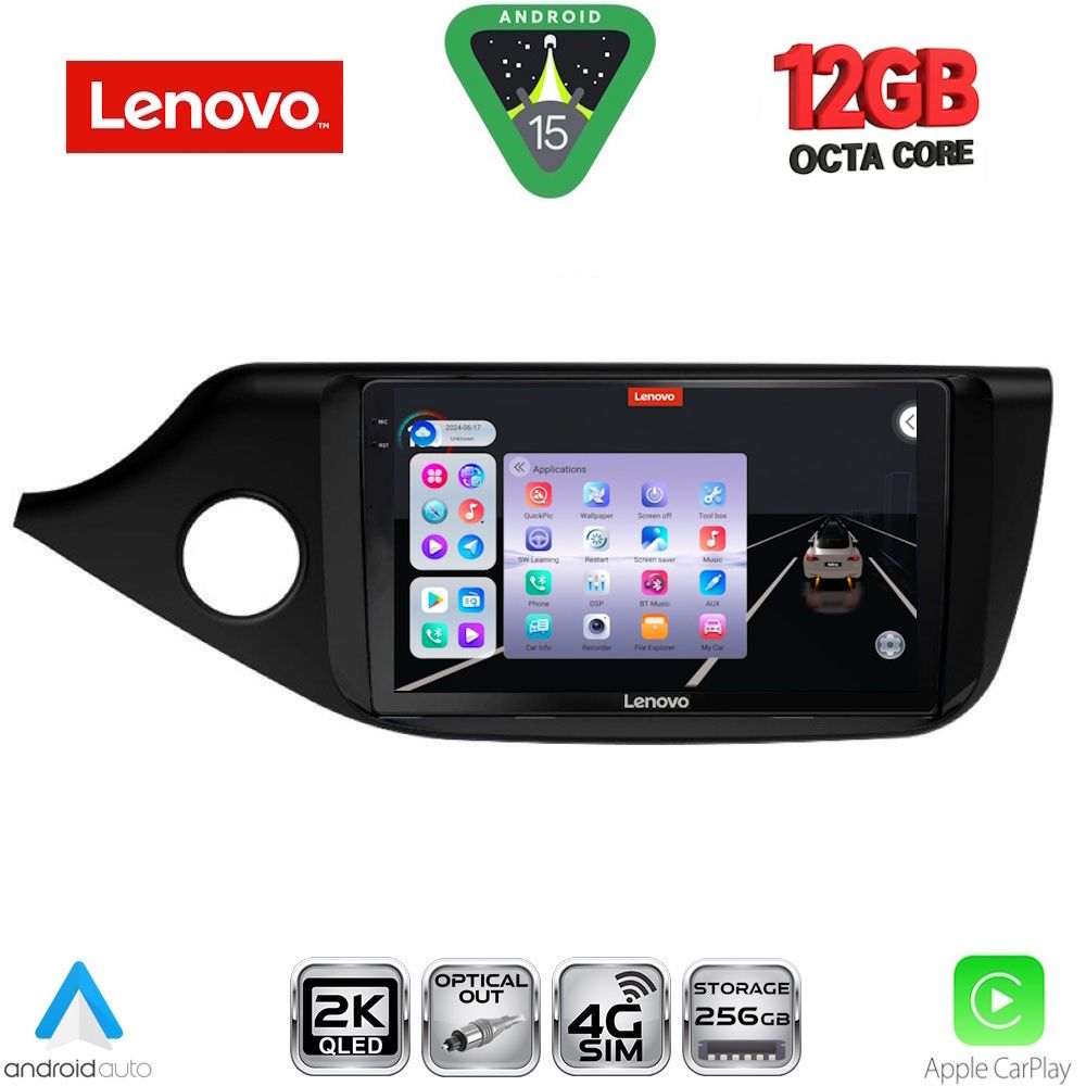 LENOVO SSZ 12302_CPA (9inc) MULTIMEDIA TABLET for KIA CEED mod. 2012-2018 - LENOVO SSZ 12302_CPA