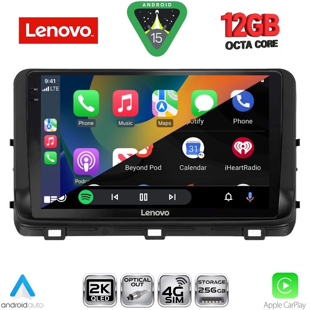 LENOVO SSZ 12303_CPA (10inc) MULTIMEDIA TABLET for KIA CEED - XCEED mod. 2018-2022 - LENOVO SSZ 12303_CPA