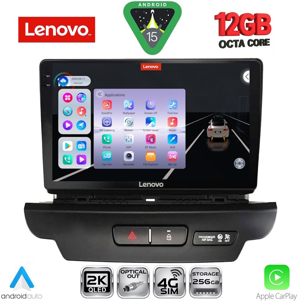 LENOVO SSZ 12304_CPA (9inc) MULTIMEDIA TABLET for KIA CEED - XCEED mod. 2018-2022 - LENOVO SSZ 12304_CPA