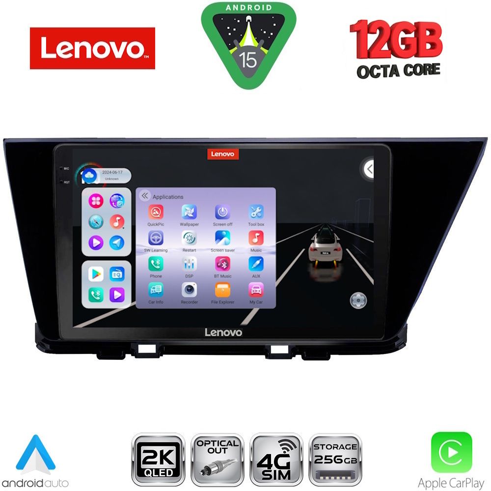 LENOVO SSZ 12305_CPA (9inc) MULTIMEDIA TABLET for KIA NIRO mod. 2017-2021