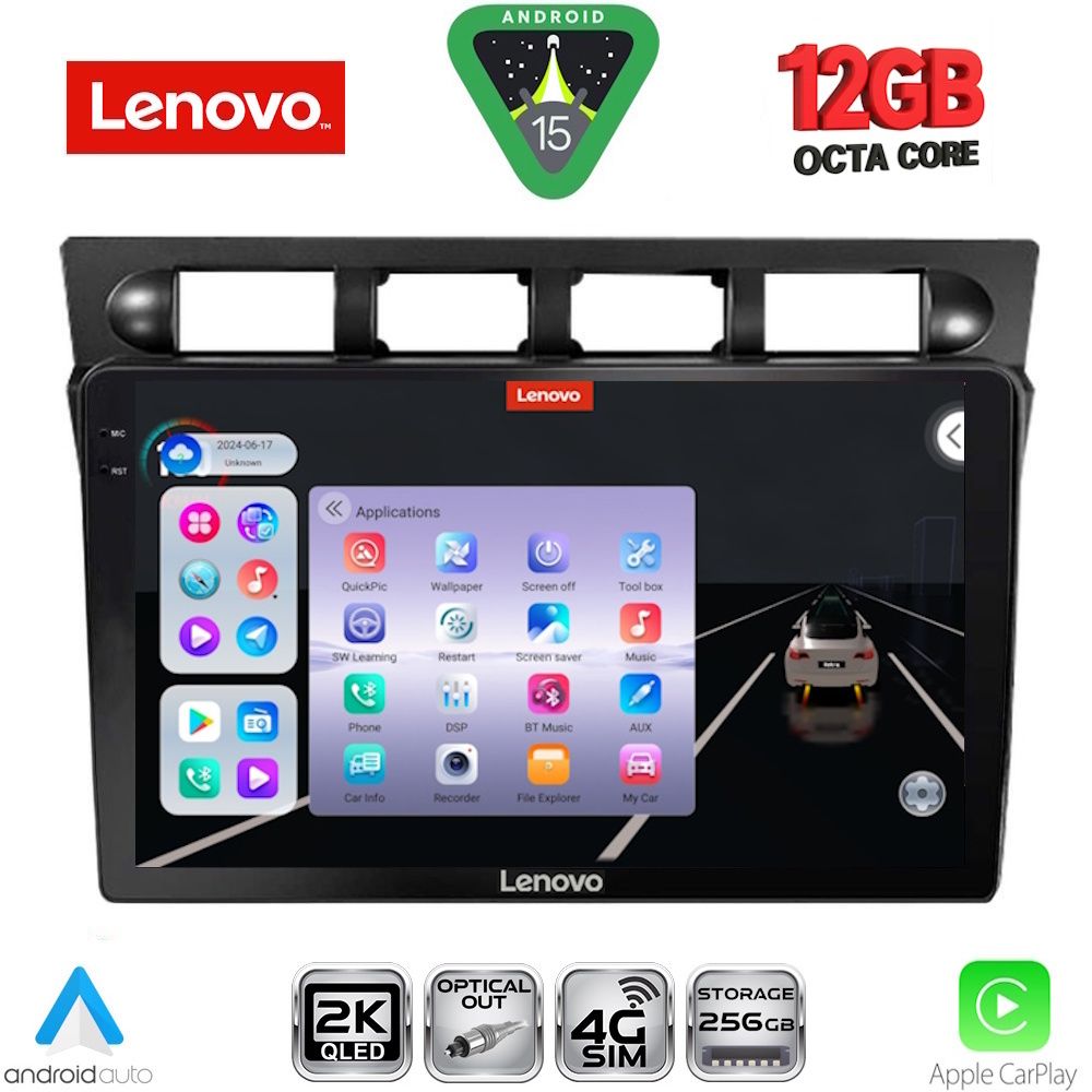 LENOVO SSZ 12306_CPA (9inc) MULTIMEDIA TABLET for KIA PICANTO mod. 2004-2008 - LENOVO SSZ 12306_CPA