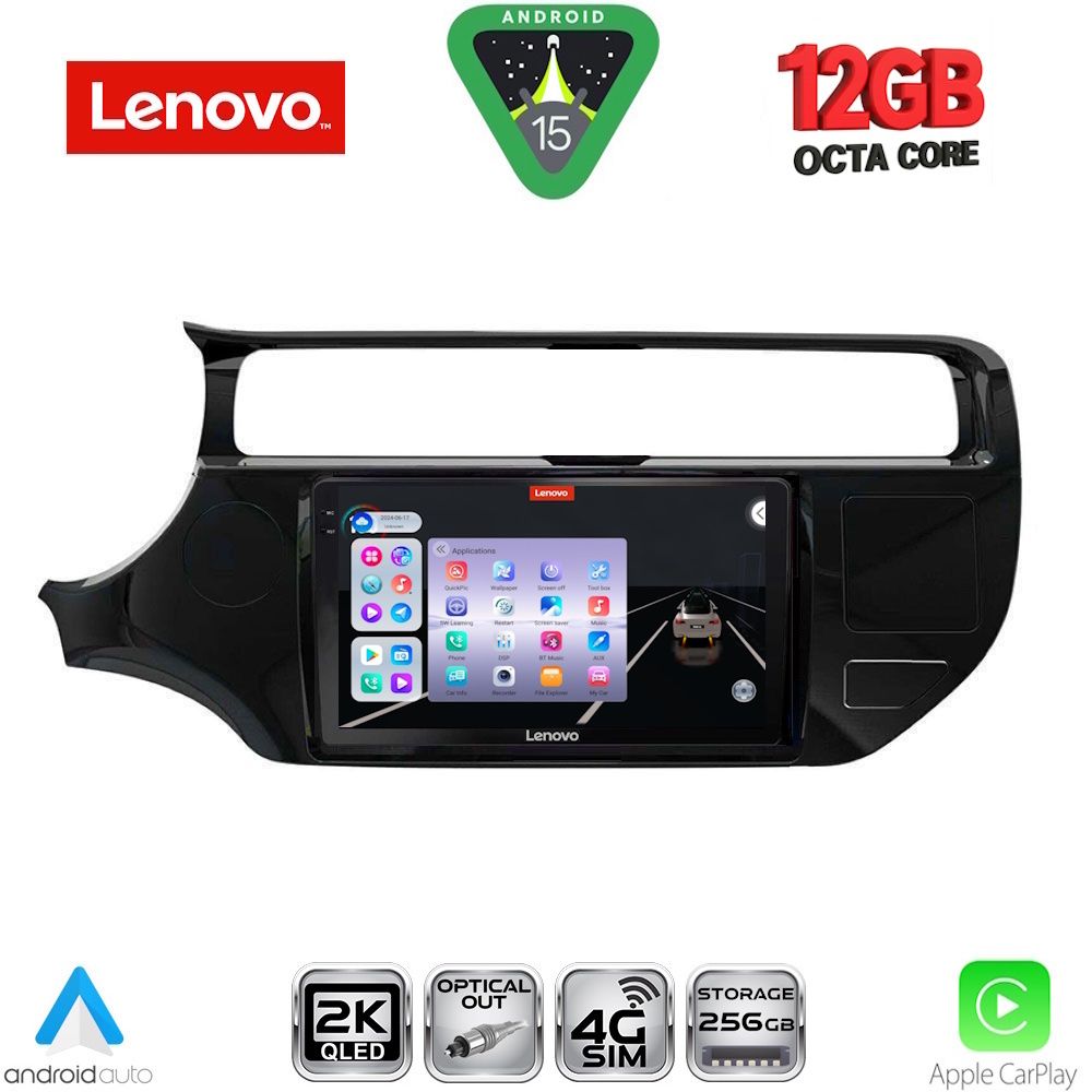 LENOVO SSZ 12315_CPA (9inc) MULTIMEDIA TABLET for KIA RIO mod. 2015-2018 - LENOVO SSZ 12315_CPA