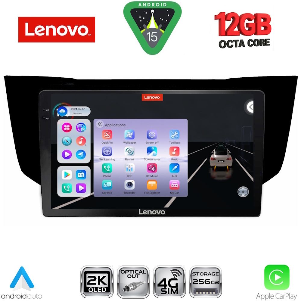 LENOVO SSZ 12345BL_CPA (9inc) MULTIMEDIA TABLET for LEXUS RX 300 – 400 mod. 2003-2008