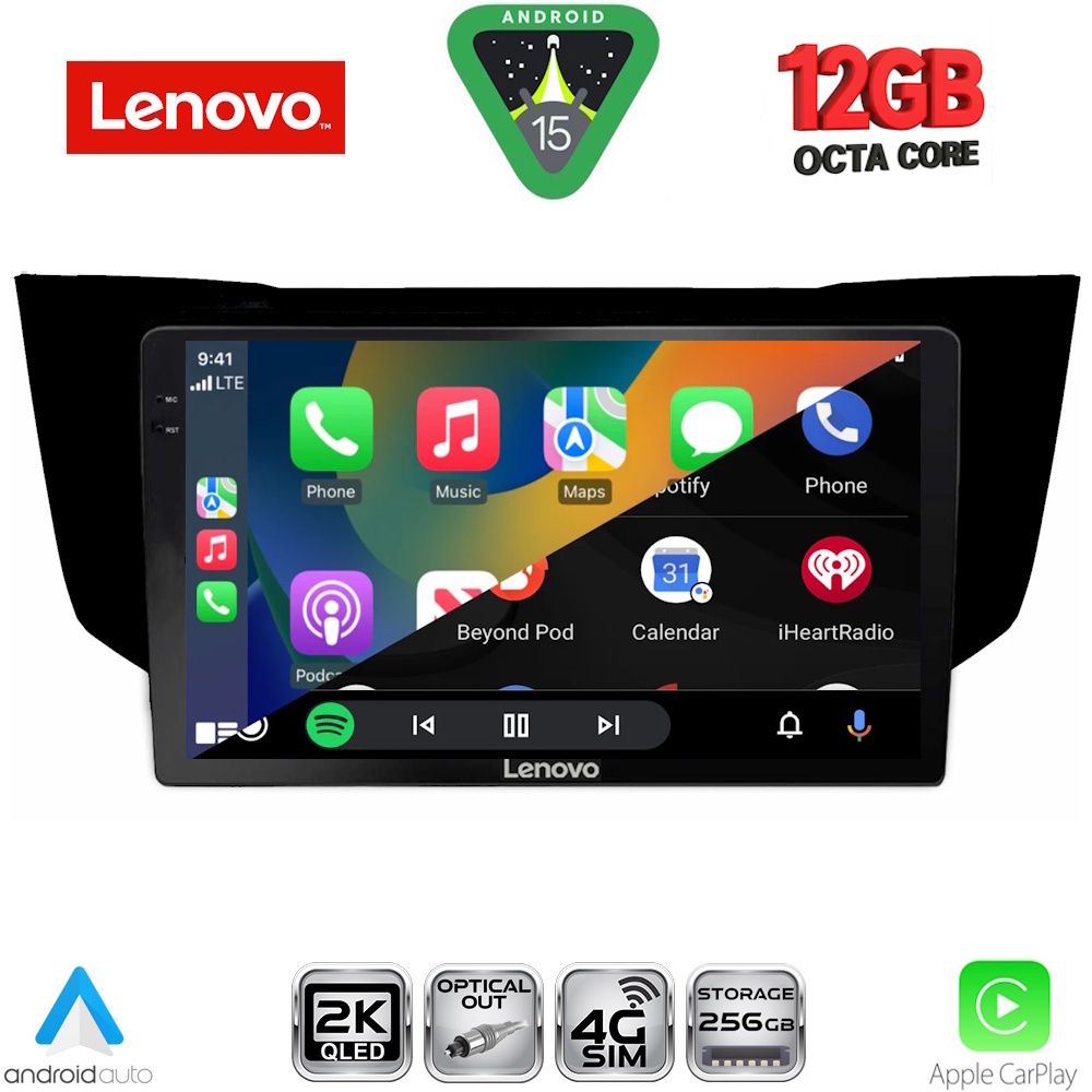 LENOVO SSZ 12345BL_CPA (9inc) MULTIMEDIA TABLET for LEXUS RX 300 – 400 mod. 2003-2008