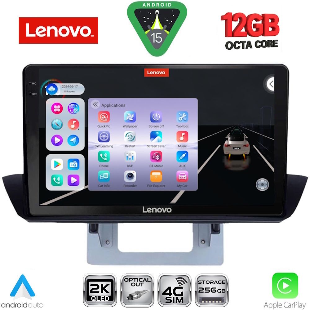 LENOVO SSZ 12364_CPA DASH (9inc) MULTIMEDIA TABLET for MAZDA BT50 mod. 2012-2019