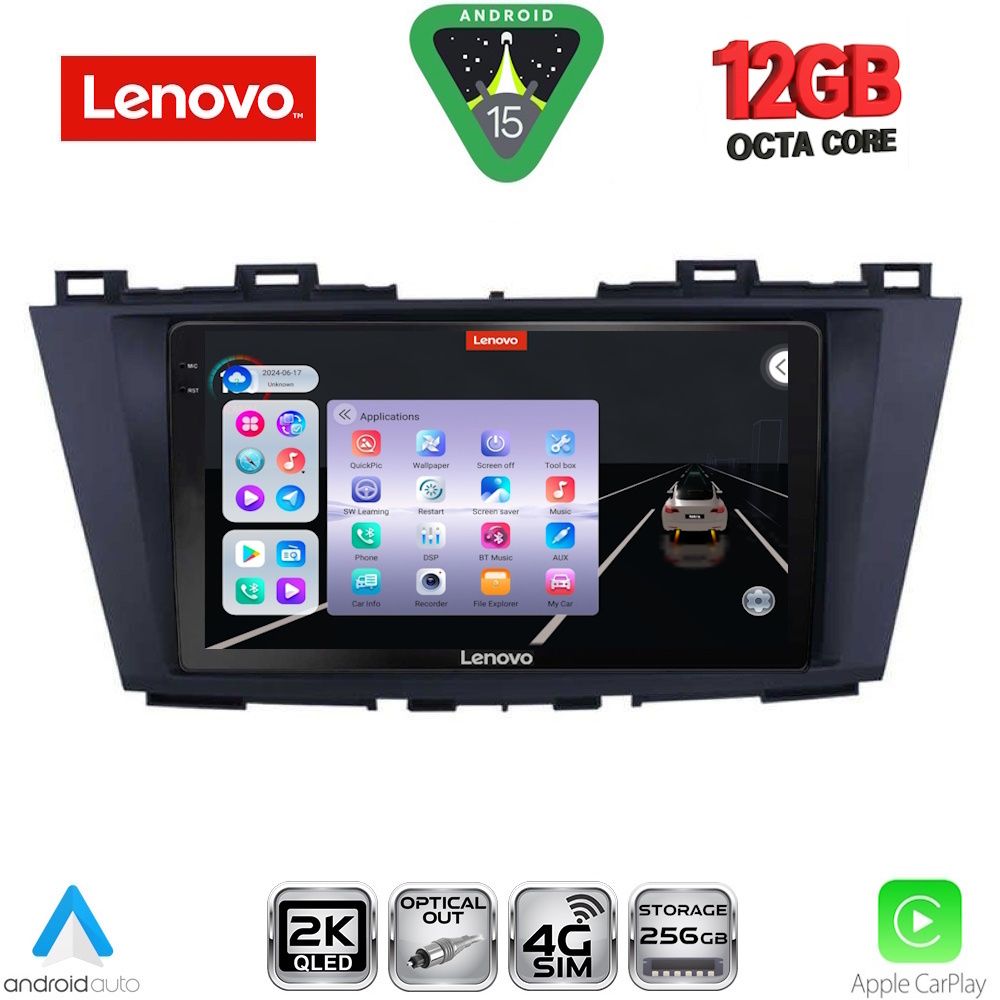 LENOVO SSZ 12371_CPA (9inc) MULTIMEDIA TABLET for MAZDA 5 mod. 2011-2020 - LENOVO SSZ 12371_CPA