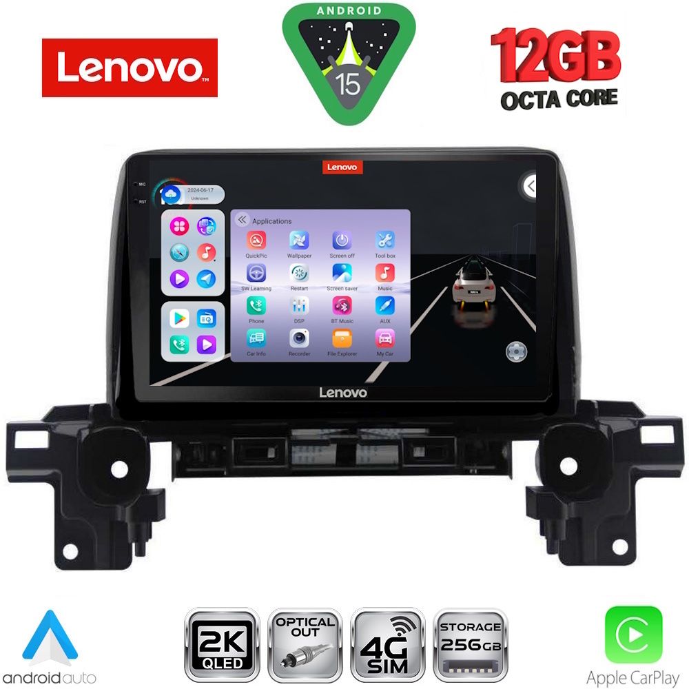 LENOVO SSZ 12381_CPA (9inc) MULTIMEDIA TABLET for MAZDA CX5 mod. 2017-2025 - LENOVO SSZ 12381_CPA