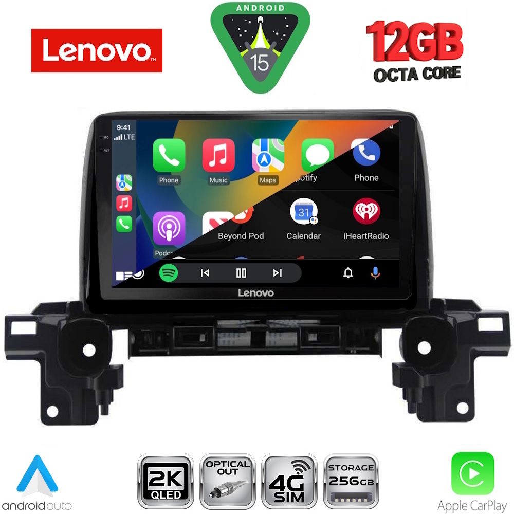 LENOVO SSZ 12381_CPA (9inc) MULTIMEDIA TABLET for MAZDA CX5 mod. 2017-2025 - LENOVO SSZ 12381_CPA
