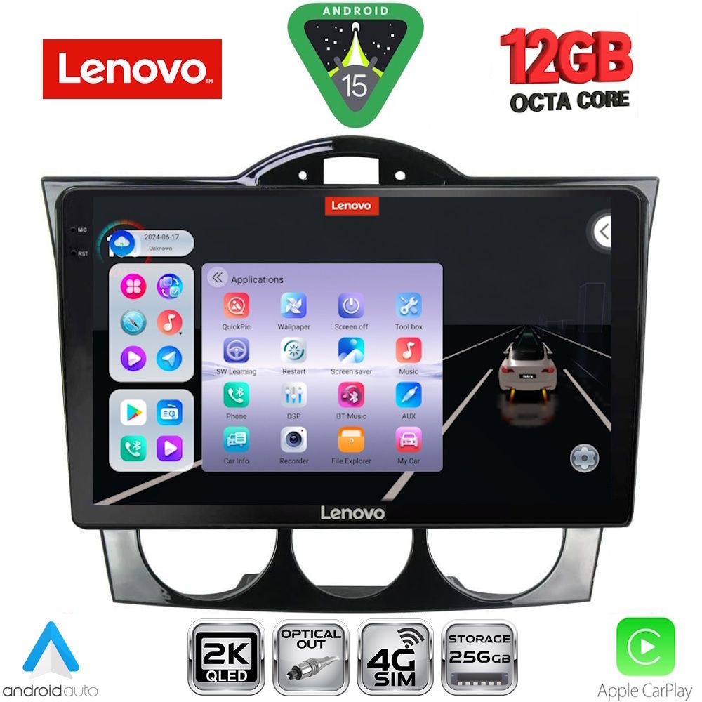 LENOVO SSZ 12394_CPA (9inc) MULTIMEDIA TABLET for MAZDA RX8 mod. 2001-2008 - LENOVO SSZ 12394_CPA