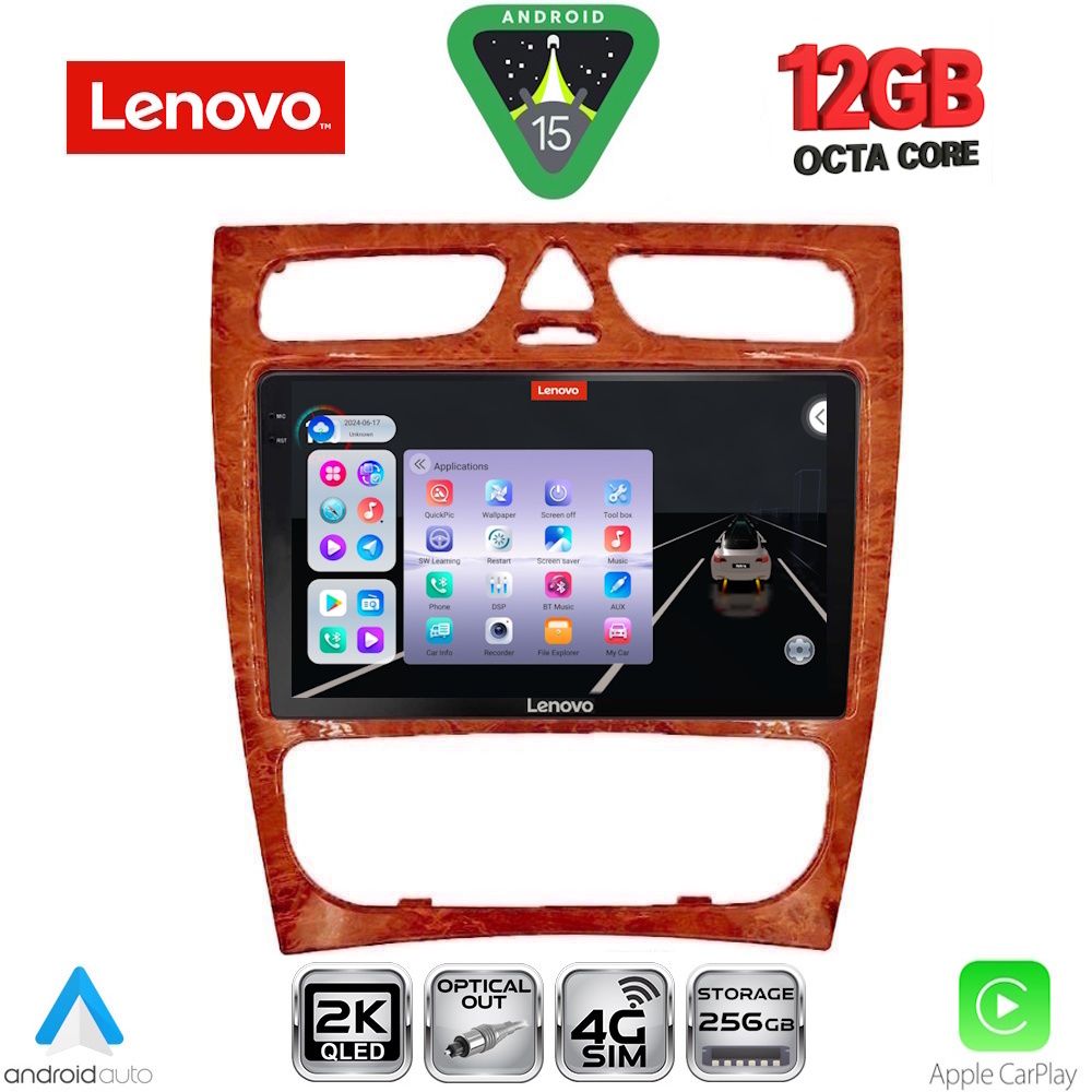 LENOVO SSZ 12402CH_CPA (9inc) MULTIMEDIA TABLET for MERCEDES C (W203) mod. 1999-2004