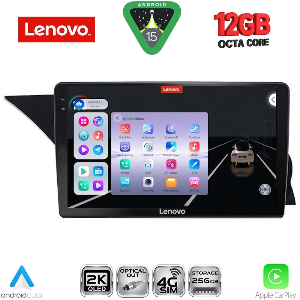 LENOVO SSZ 12412_CPA (NTG 4.5) (9inc) MULTIMEDIA TABLET for MERCEDES GLK (X204) mod. 2013-2017 - LENOVO SSZ 12412_CPA