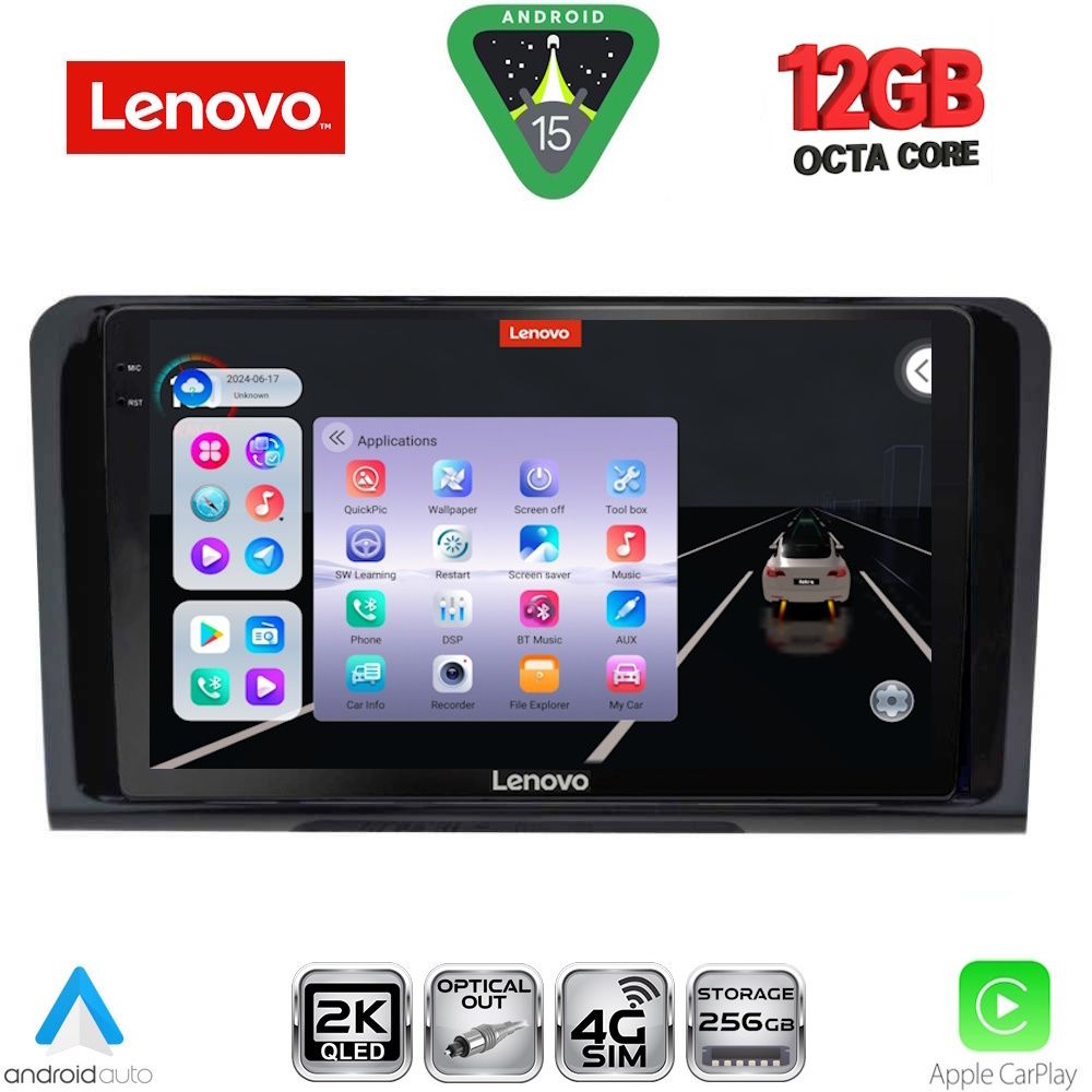 LENOVO SSZ 12414_CPA (9inc) MULTIMEDIA TABLET for MERCEDES ML (W164) – GL (X164) mod. 2005-2011 - LENOVO SSZ 12414_CPA