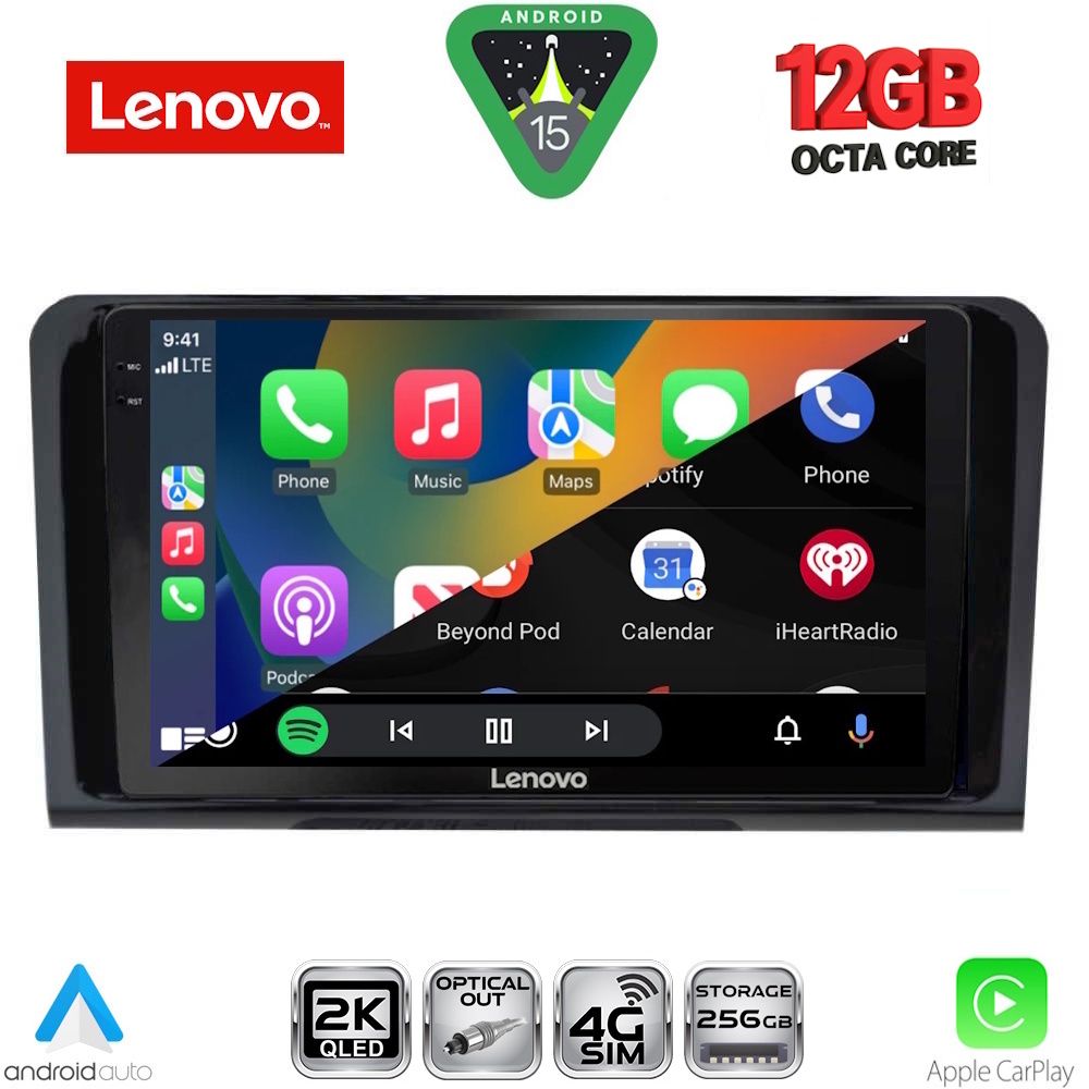 LENOVO SSZ 12414_CPA (9inc) MULTIMEDIA TABLET for MERCEDES ML (W164) – GL (X164) mod. 2005-2011 - LENOVO SSZ 12414_CPA