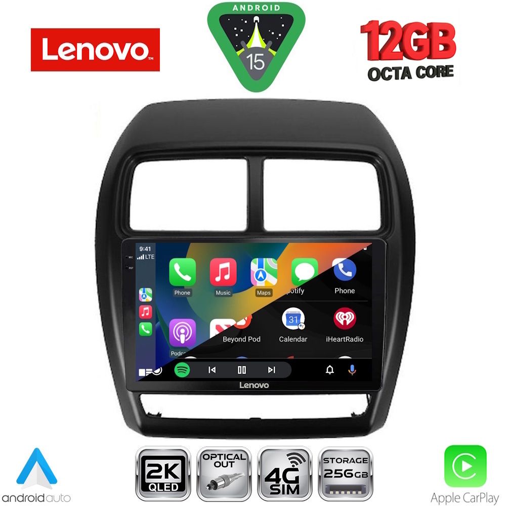 LENOVO SSZ 12431_CPA (9inc) MULTIMEDIA TABLET for MITSUBISHI ASX mod. 2020-2023 - LENOVO SSZ 12431_CPA