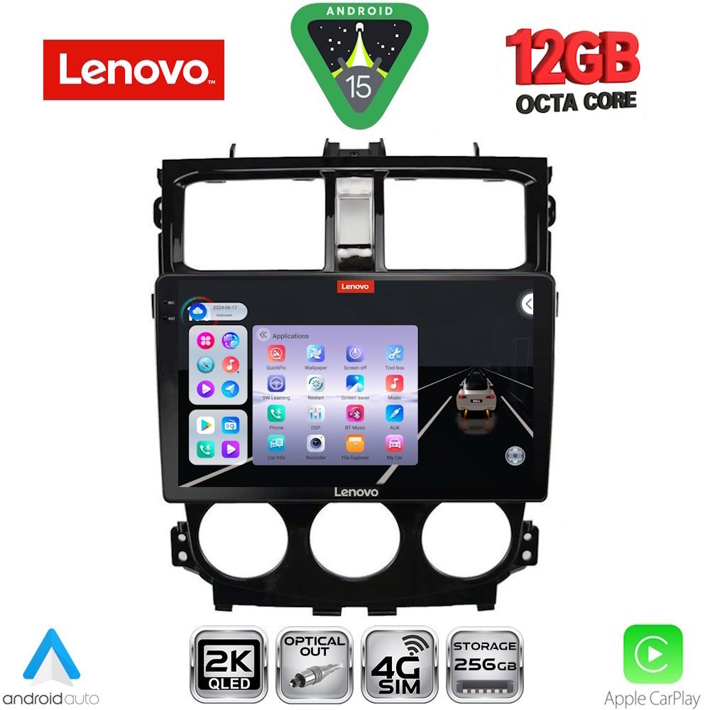 LENOVO SSZ 12435_CPA (9inc) MULTIMEDIA TABLET for MITSUBISHI COLT mod. 2013-2023 - LENOVO SSZ 12435_CPA