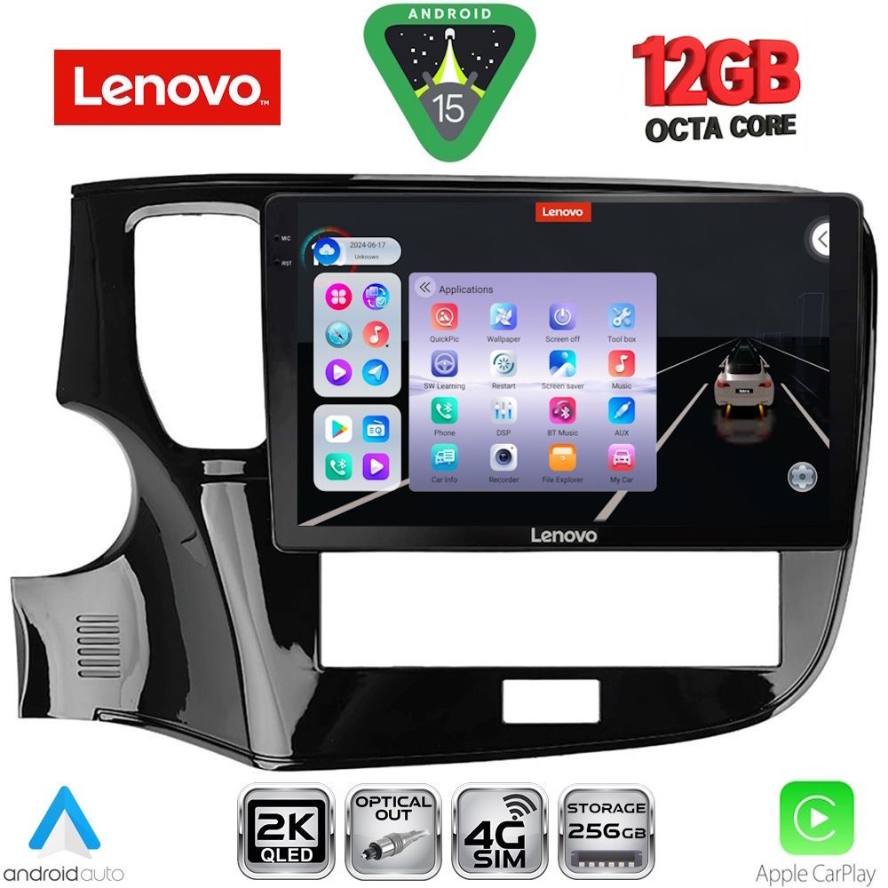 LENOVO SSZ 12440_CPA (10inc) MULTIMEDIA TABLET for MITSUBISHI OUTLANDER mod. 2020-2022 - LENOVO SSZ 12440_CPA