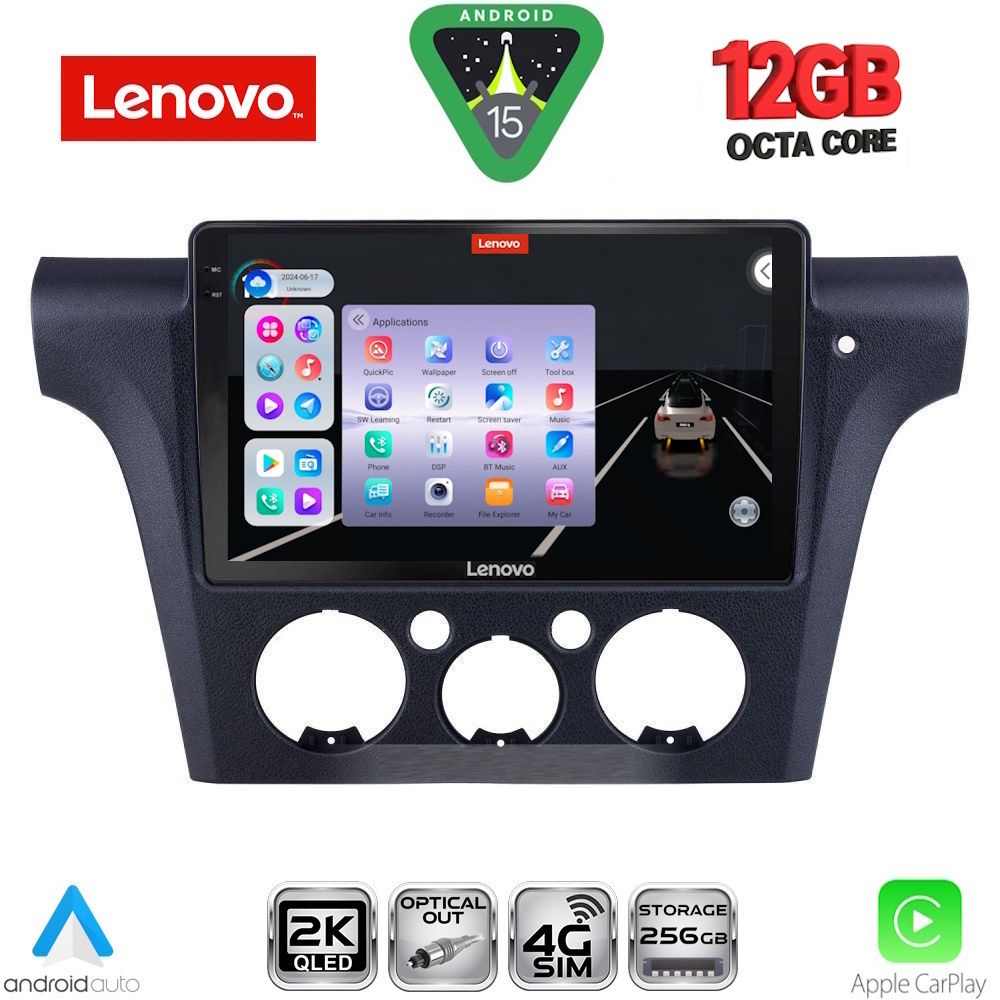 LENOVO SSZ 12441_CPA CLIMA (10inc) MULTIMEDIA TABLET for MITSUBISHI OUTLANDER mod. 2001-2005 with CLIMA - LENOVO SSZ 12441_CPA CL