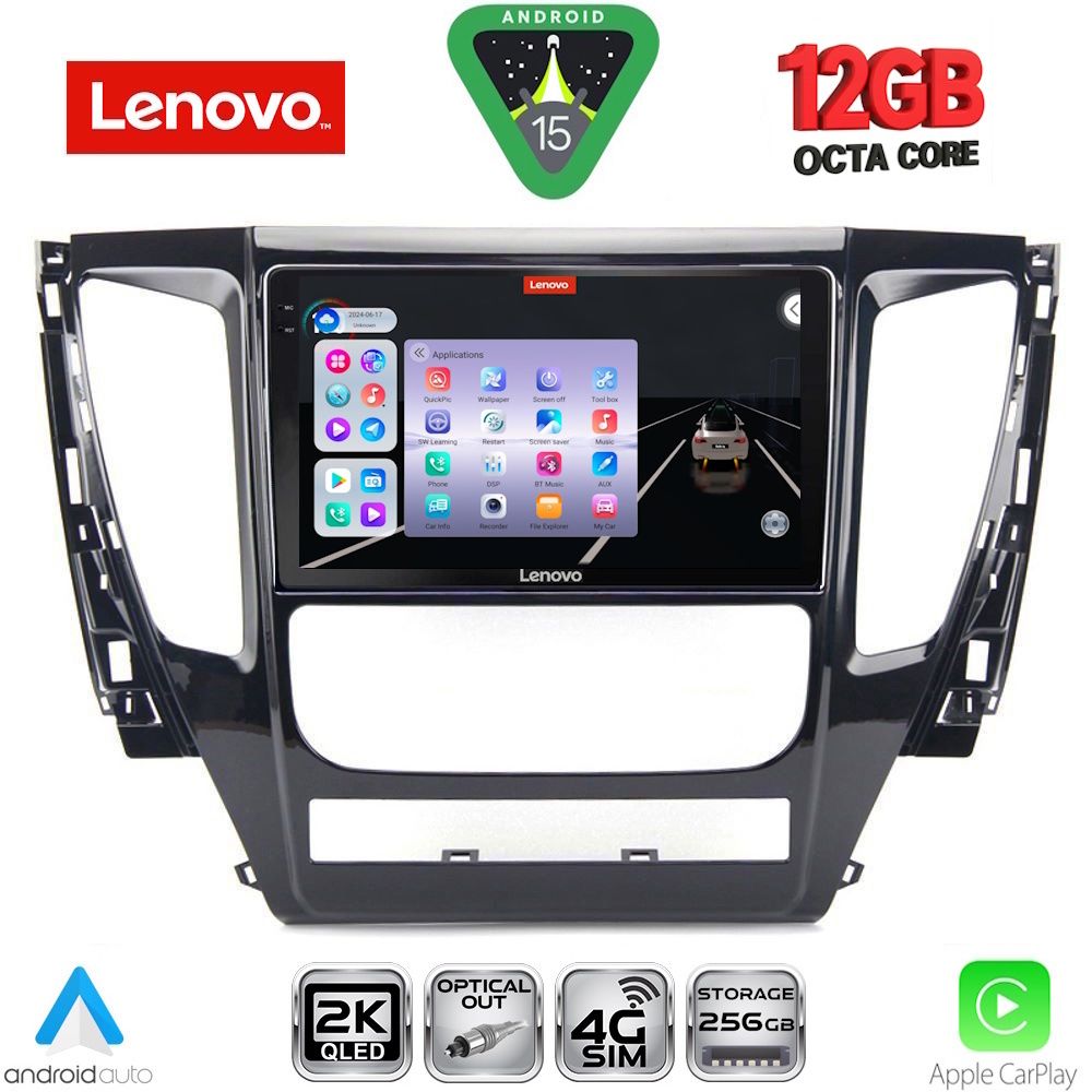 LENOVO SSZ 12447A_CPA (9inc) MULTIMEDIA TABLET for MITSUBISHI PAJERO mod. 2013-2020 - LENOVO SSZ 12447_CPA