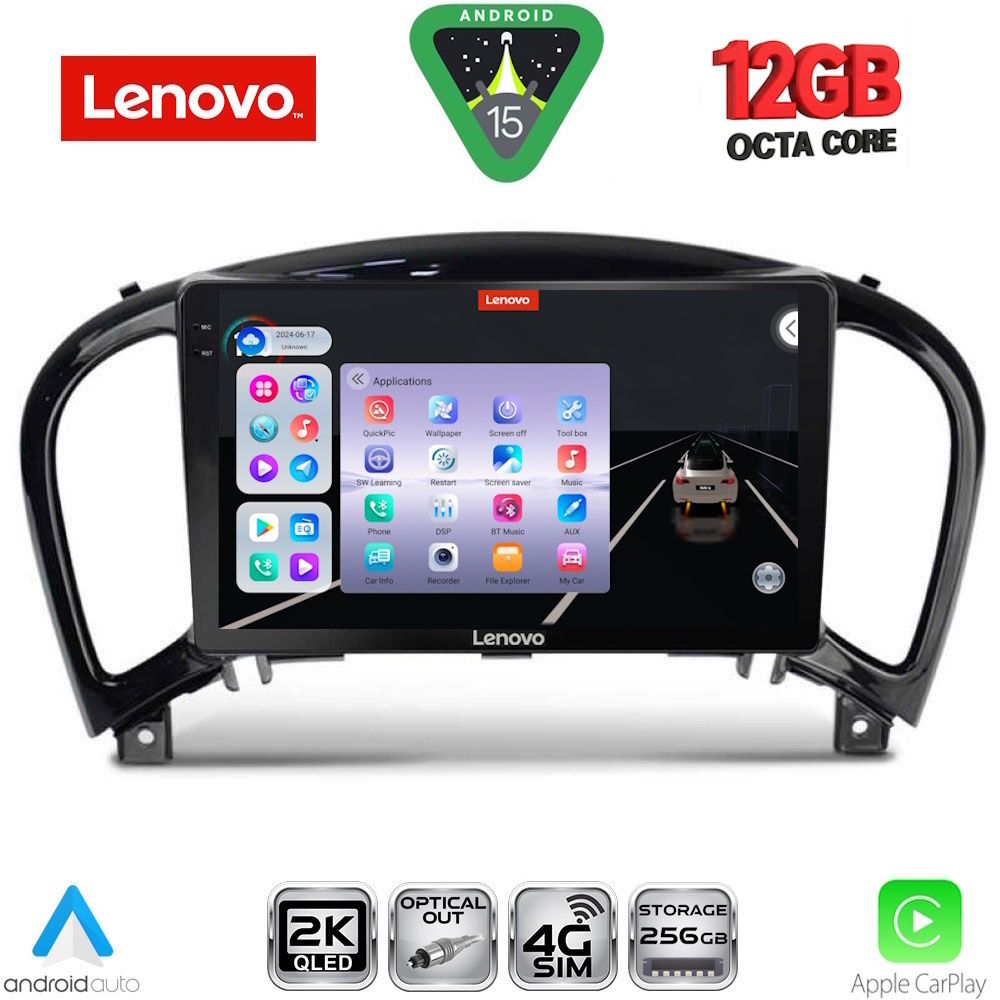 LENOVO SSZ 12452_CPA (9inc) MULTIMEDIA TABLET for NISSAN JUKE mod. 2009-2020 - LENOVO SSZ 12452_CPA