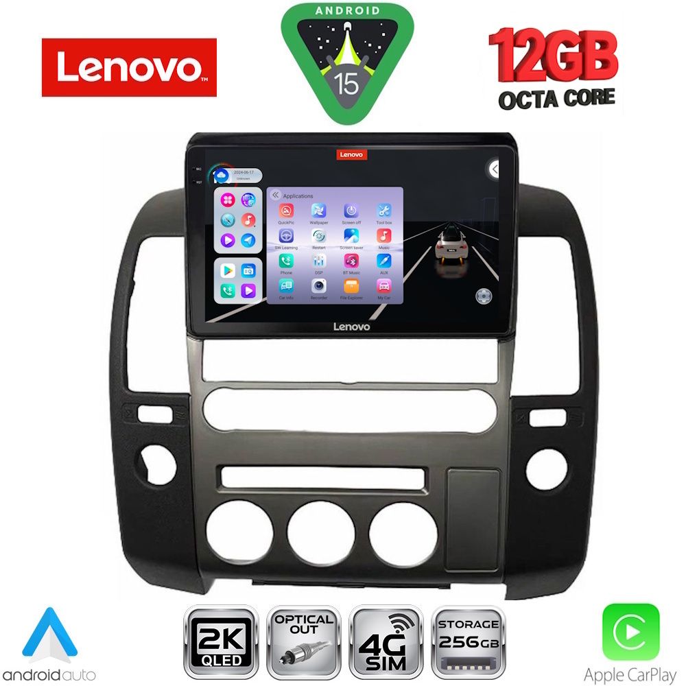 LENOVO SSZ 12454_CPA (ORIG.NAVI) (9inc) MULTIMEDIA TABLET for NISSAN NAVARA D40 mod. 2006-2011 με Original Navi - LENOVO SSZ 12454NAVI_CPA