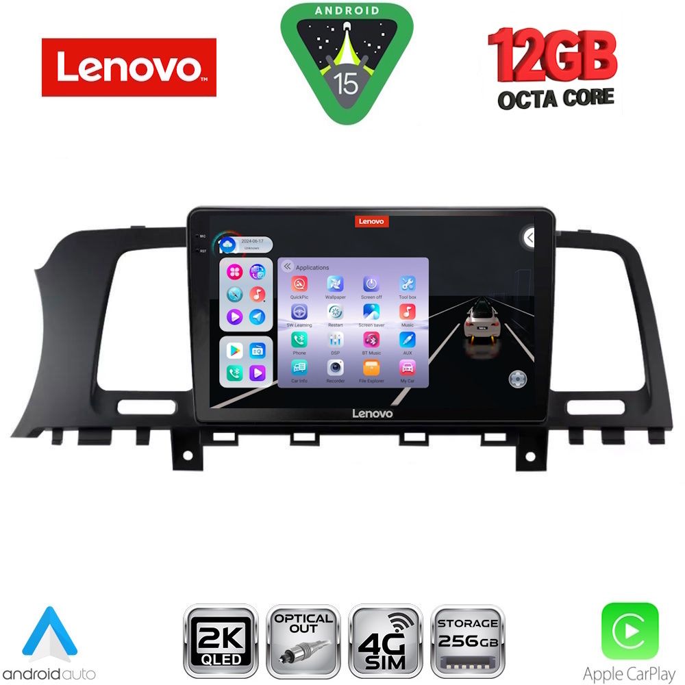 LENOVO SSZ 12462_CPA (9inc) MULTIMEDIA TABLET for NISSAN MURANO mod. 2007-2014 - LENOVO SSZ 12462_CPA