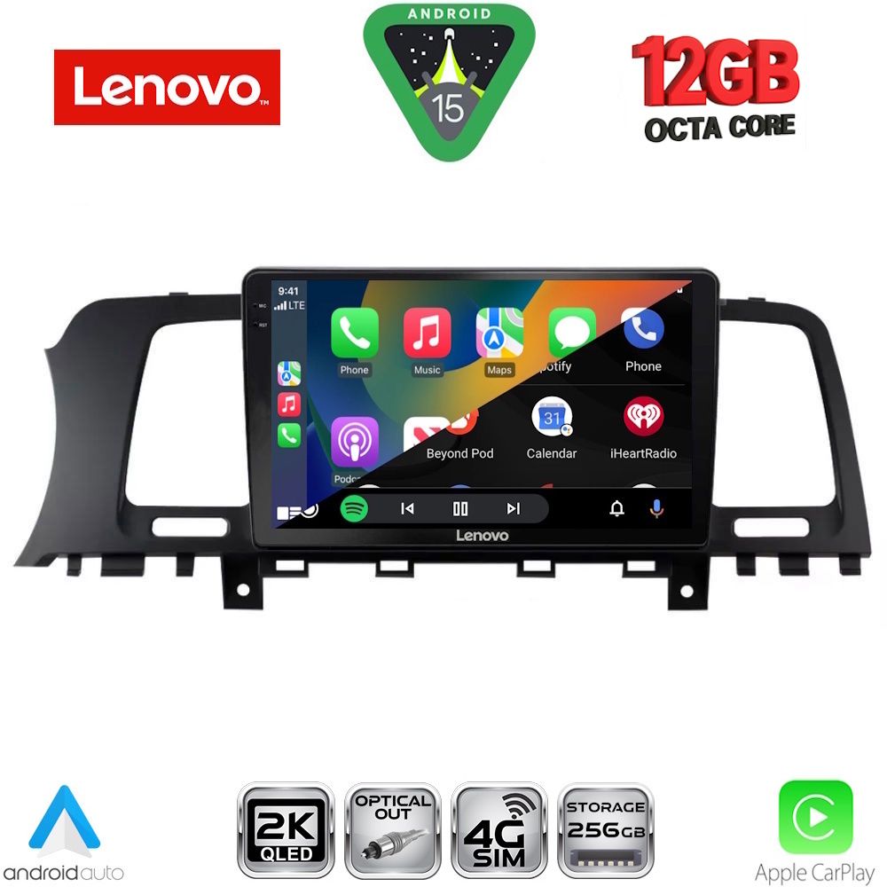 LENOVO SSZ 12462_CPA (9inc) MULTIMEDIA TABLET for NISSAN MURANO mod. 2007-2014 - LENOVO SSZ 12462_CPA