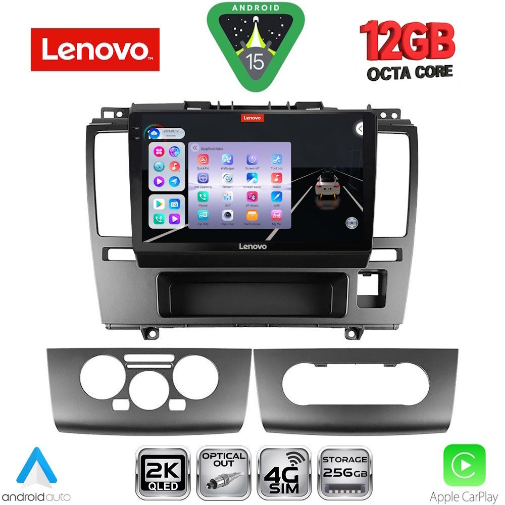 LENOVO SSZ 12465_CPA (9inc) MULTIMEDIA TABLET for NISSAN TIDA mod. 2004-2013