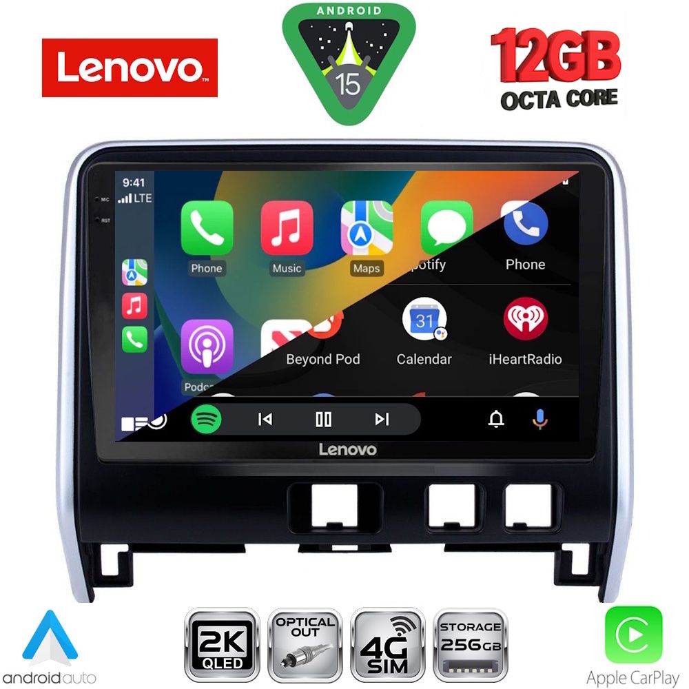 LENOVO SSZ 12471_CPA (10inc) MULTIMEDIA TABLET for NISSAN SERENA mod. 2016-2022 - LENOVO SSZ 12471_CPA