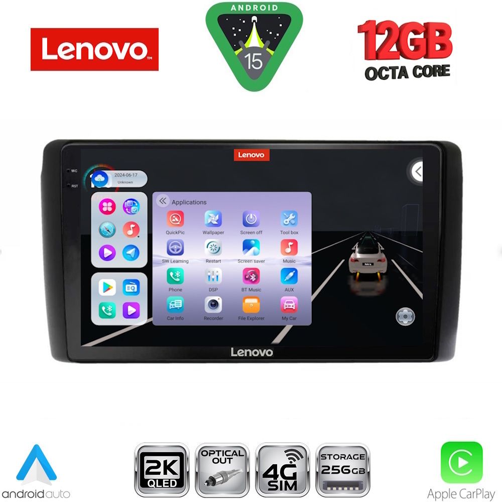 LENOVO SSZ 12472_CPA (9inc) MULTIMEDIA TABLET for NISSAN LEAF mod. 2009-2017 - LENOVO SSZ 12472_CPA