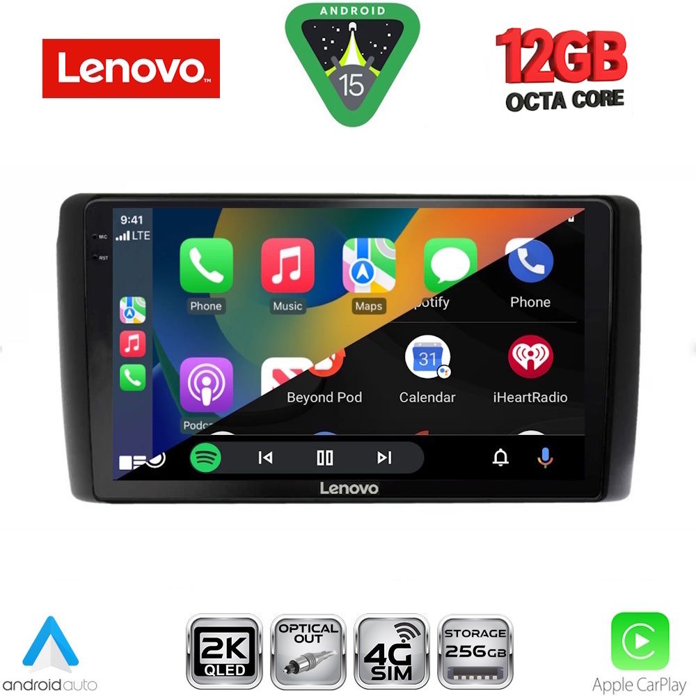 LENOVO SSZ 12472_CPA (9inc) MULTIMEDIA TABLET for NISSAN LEAF mod. 2009-2017 - LENOVO SSZ 12472_CPA