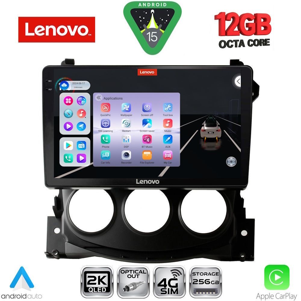 LENOVO SSZ 12479_CPA (9inc) MULTIMEDIA TABLET for NISSAN 370Z mod. 2009-2012 - LENOVO SSZ 12479_CPA