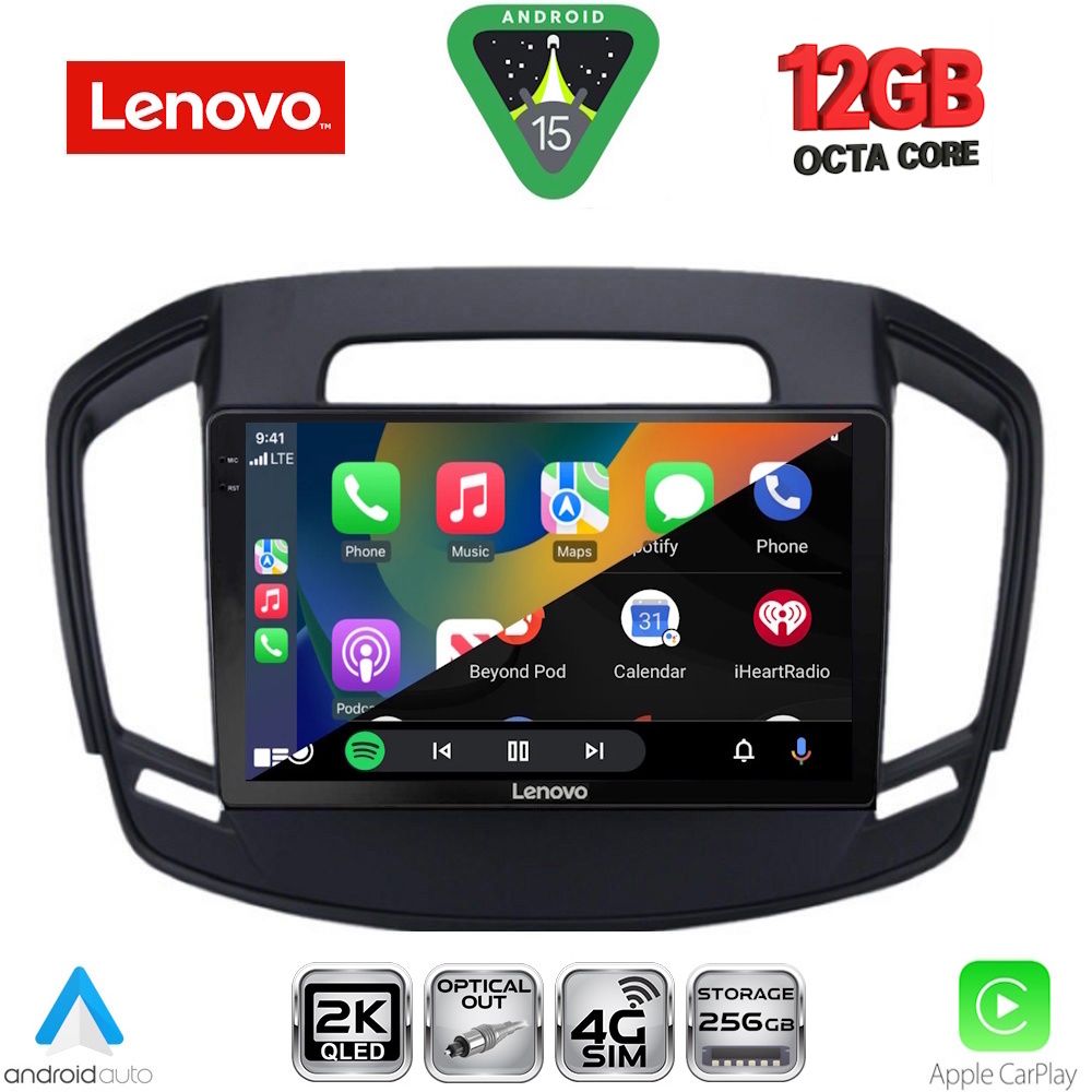 LENOVO SSZ 12492_CPA (9inc) MULTIMEDIA TABLET for OPEL INSIGNIA mod.2014-2017 - LENOVO SSZ 12492_CPA