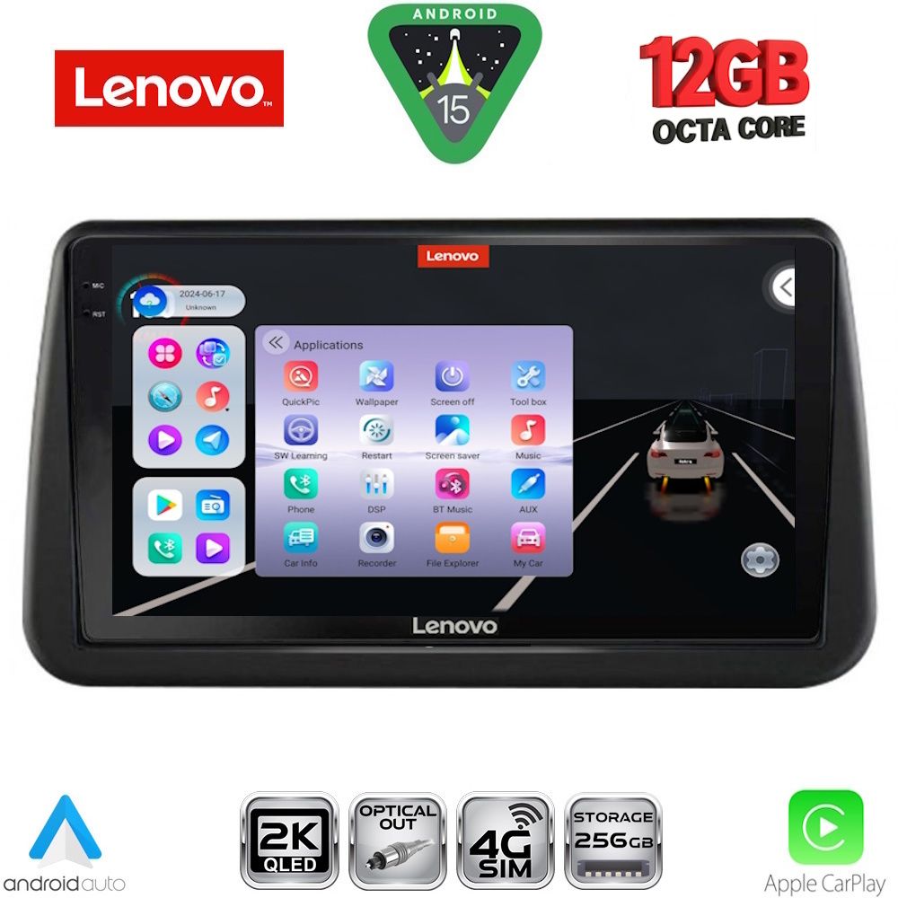 LENOVO SSZ 12494_CPA (9inc) MULTIMEDIA TABLET for OPEL MERIVA mod. 2010-2017 - LENOVO SSZ 12494_CPA