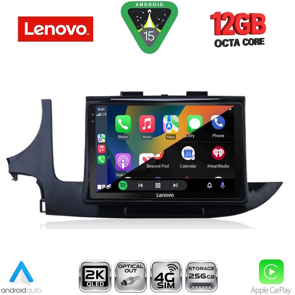 LENOVO SSZ 12497_CPA (9inc) MULTIMEDIA TABLET for OPEL MOKKA mod. 2016-2021 - LENOVO SSZ 12497_CPA