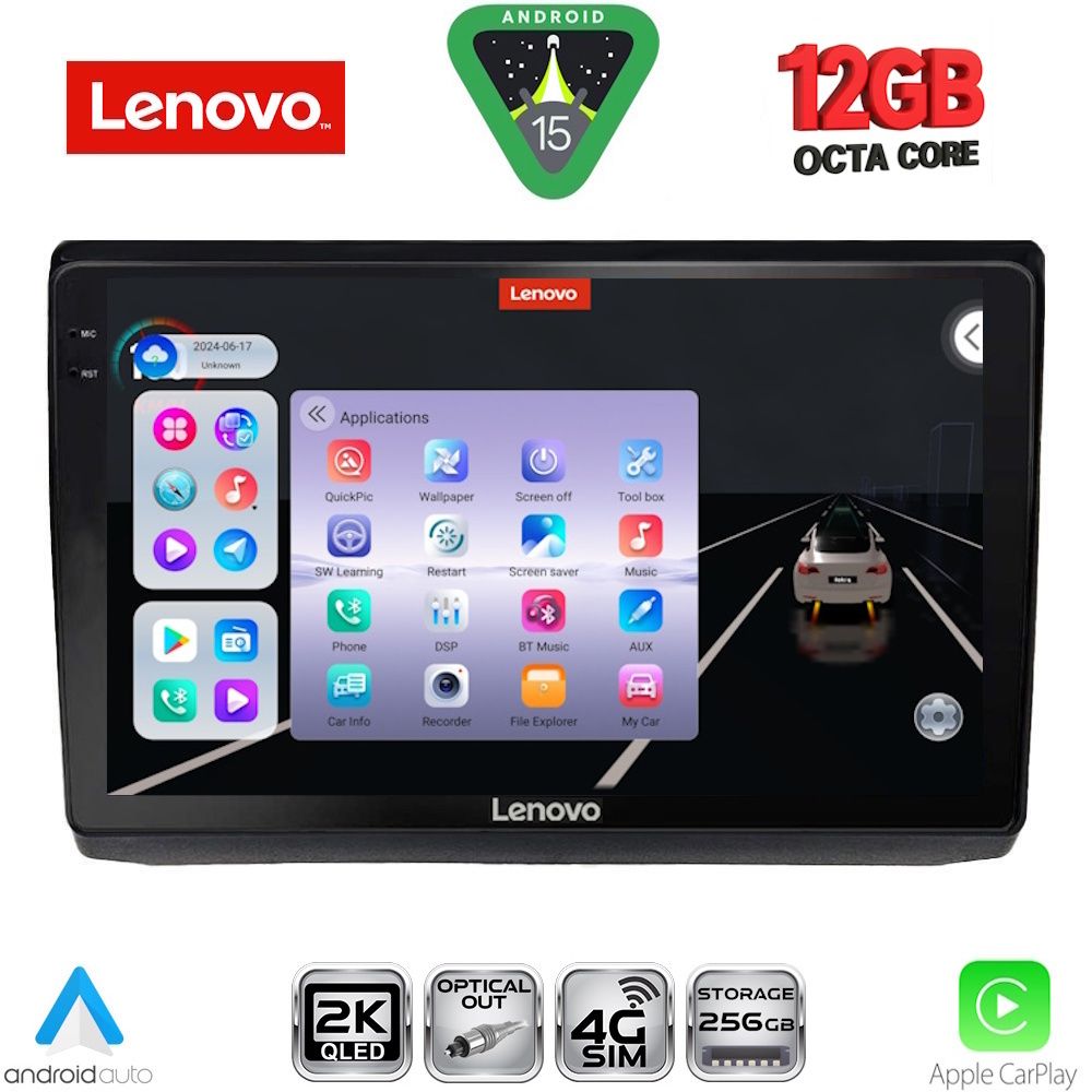 LENOVO SSZ 12558_CPA (10inc) MULTIMEDIA TABLET for OPEL VIVARO – RENAULT TRAFIC - NISSAN PRIMASTAR mod. 2004-2015