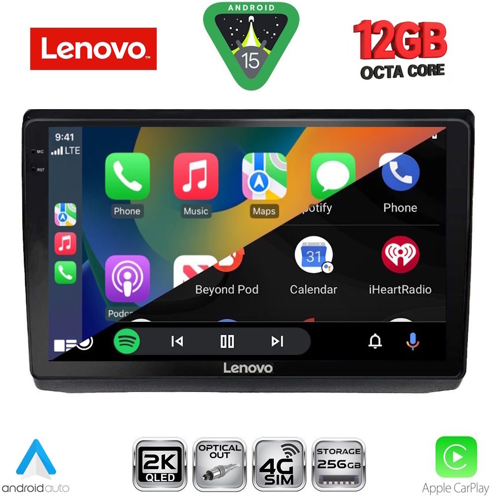 LENOVO SSZ 12558_CPA (10inc) MULTIMEDIA TABLET for OPEL VIVARO – RENAULT TRAFIC - NISSAN PRIMASTAR mod. 2004-2015